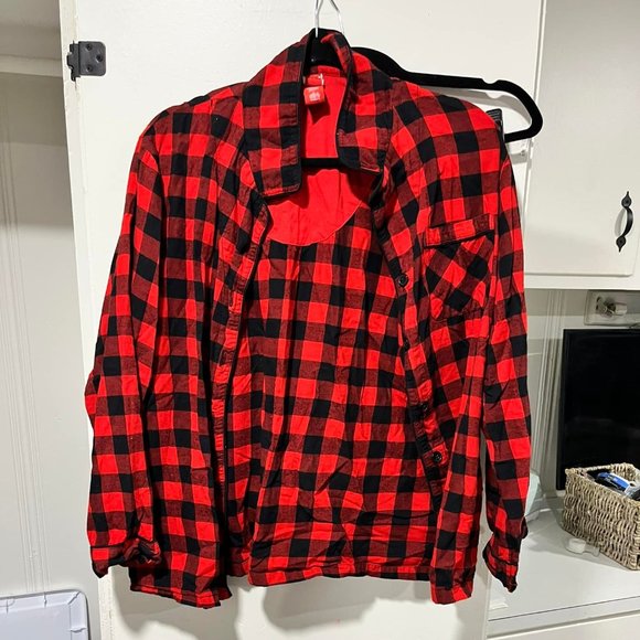 BUFFALO PLAID TOP - Picture 1 of 1